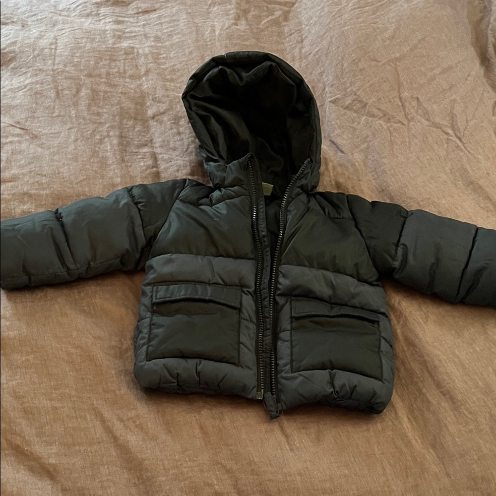 Divided Kids Puffer Jacket - Blue/Black (color seen better in second photo)